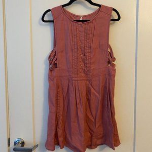 Free People Moonshine Pink Mini Dress